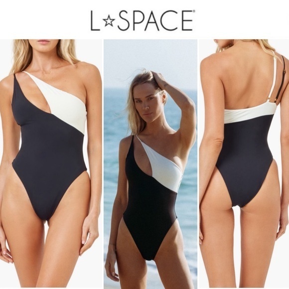 l*space Other - L*Space Raquel Colorblock One-Shoulder One-Piece Swimsuit $169